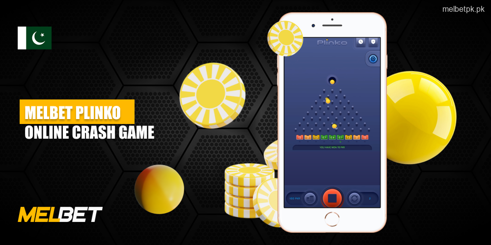 Melbet casino site in Pakistan offers 26 Plinko game options and a welcome bonus